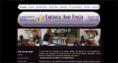 Desktop Screenshot of emerickfinch.com